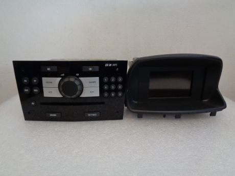 Opel corsa D rádio CD 30 MP3 s displayem PC