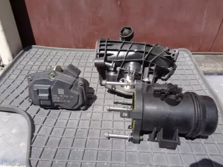 BMW škrtící klapka N47N, N57N
