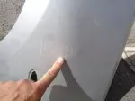 Opel astra K levý blatník