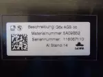BMW 5 G60 horní vedení vzduchu - žaluzie